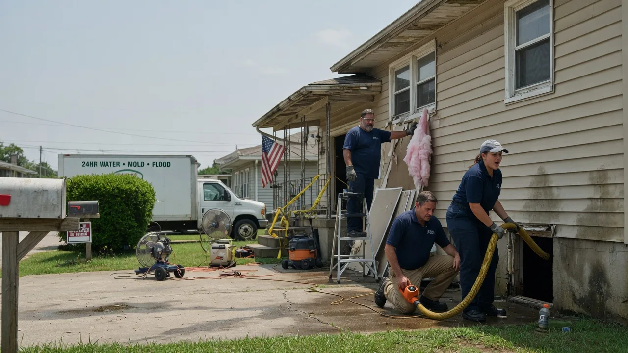 Water Damage Repair in Shelbyville, TX near me